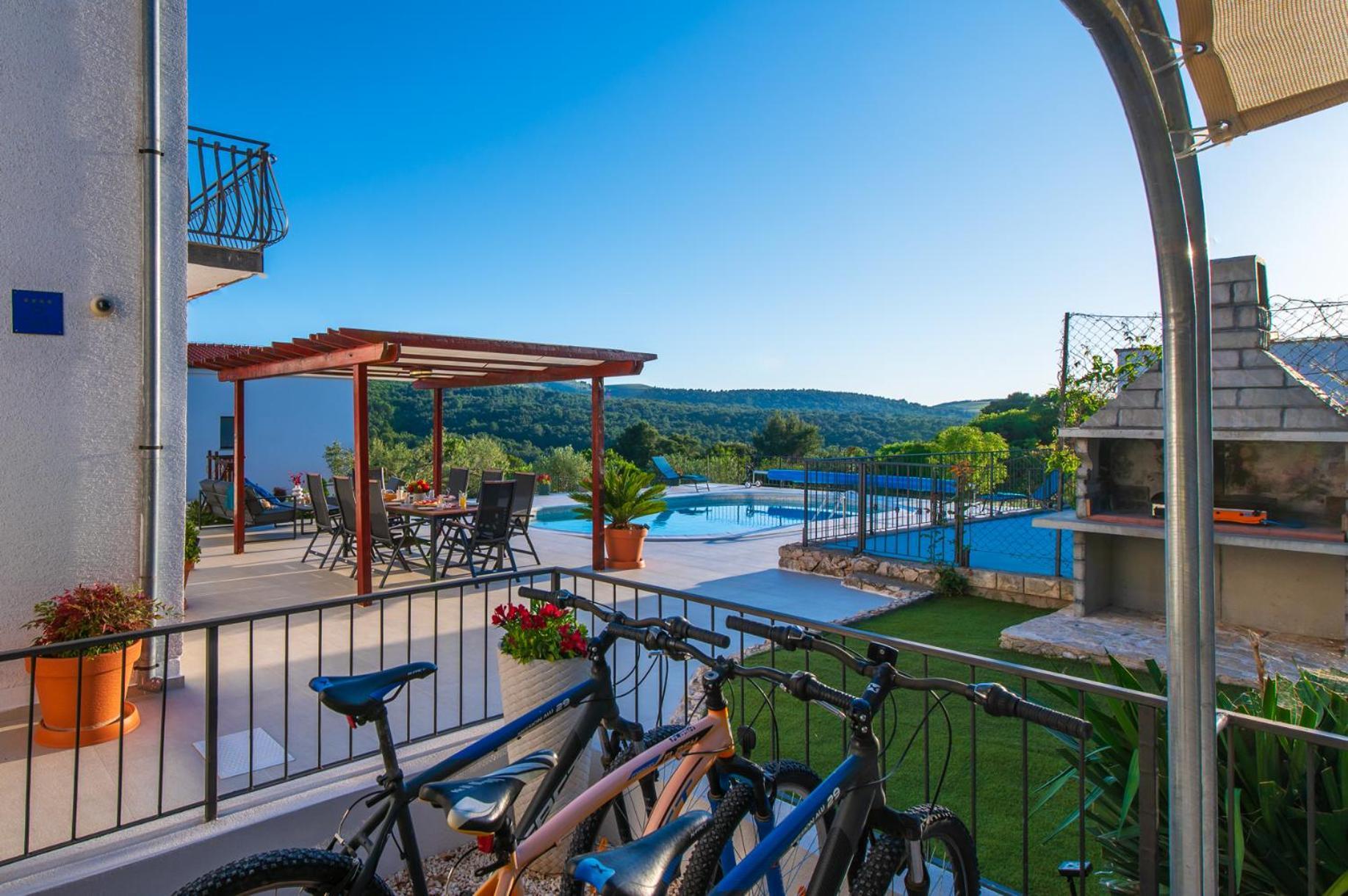 Villa Plenca - Heated Pool ! シベニク エクステリア 写真